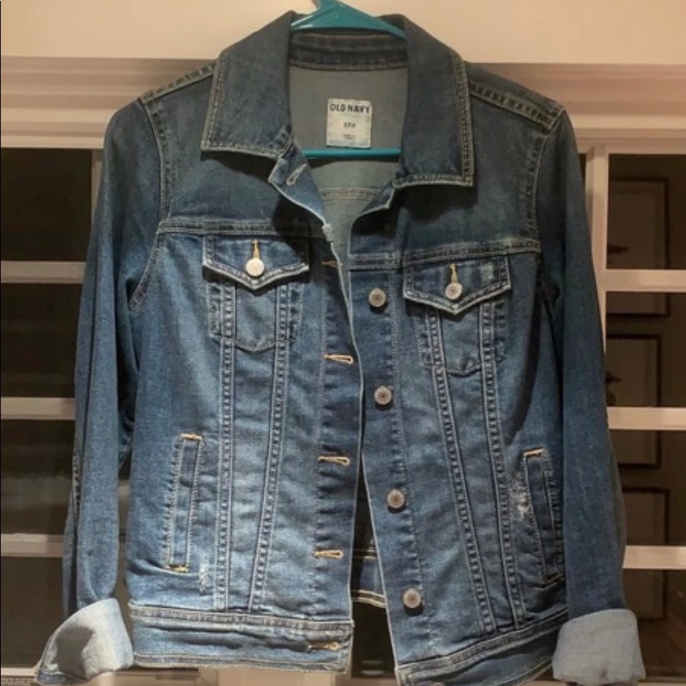 Denim Jean Jacket- S - Old Navy - barely worn